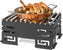 Rosseto - Mini-Chef Black Matte Steel Butane Frame & Warmer with Grill Top Burner Stand & Fuel Holder - SK041