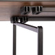 Rosseto - Modulite® 3 Level Kit, Walnut 2 Table Top, and 1 Shelf with Stainless Steel Legs - MT-3001WS