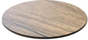 Rosseto - Modulite™ 14" Round Walnut Marble HPL Table Top - MT-400W