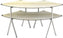 Rosseto - Modulite™ 2 level Kit Natural Wood 2 Qt Round Table Top with Stainless Steel Legs - MT-2006NWS