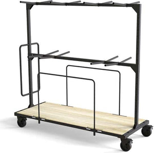 Rosseto - Modulite™ Black Storage Cart - MT-CART