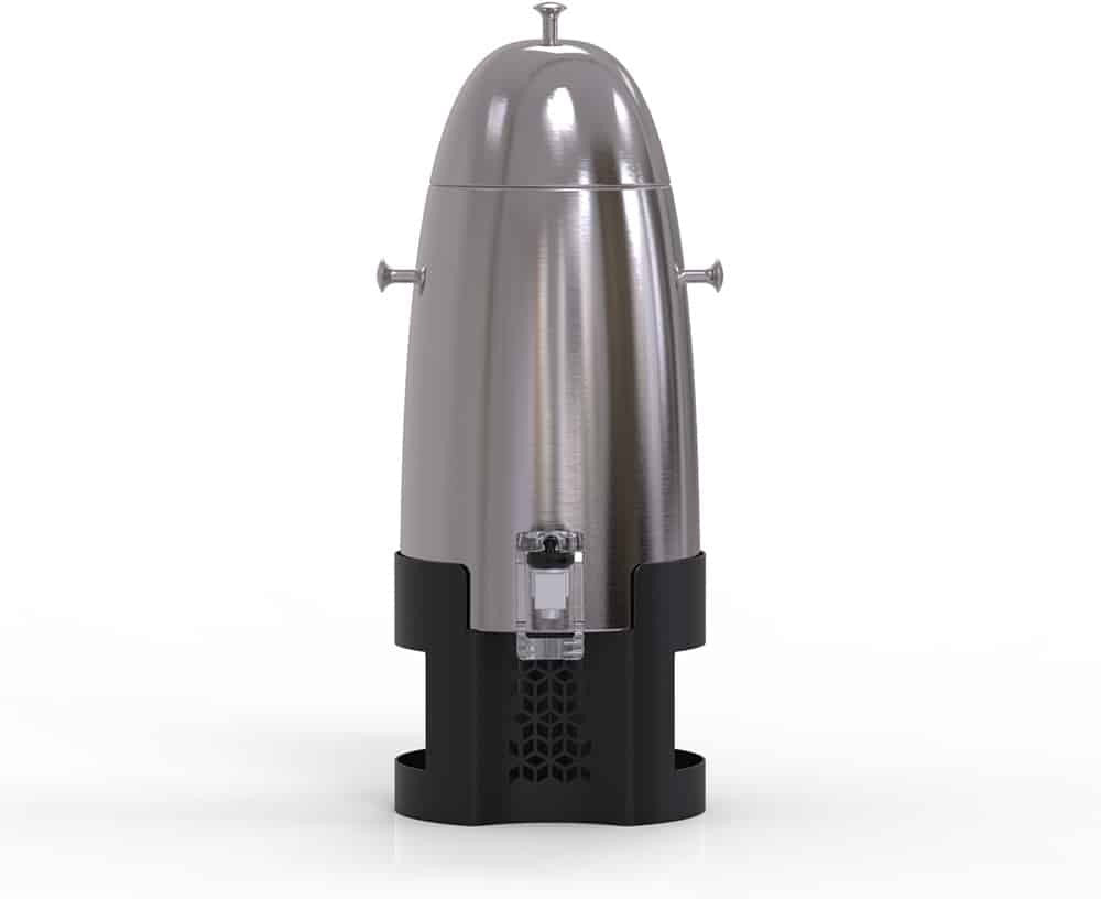 Rosseto - Mosaic 3 Gal Coffee Urn with Black Matte Base - LD201