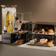 Rosseto - Mosaic Matte Black Acrylic Narrow Three-Tier Bakery Display Case - BD143