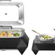 Rosseto - Multi Chef 10" 6 PC Diamond Black Frame with Burner, Fuel Holder & Grill - SK046