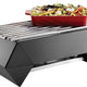 Rosseto - Multi Chef 10" 6 PC Diamond Black Frame with Burner, Fuel Holder & Grill - SK046