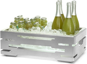 Rosseto - Multi-Chef 7" Stainless Steel Cooler with Acrylic Ice Housing - SM243