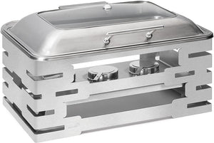 Rosseto - Multi-Chef™ 10” Stainless Steel Chafer with Soft Closing Lid - SK061