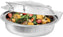 Rosseto - Multi-Chef™ Round Chafer with Soft Closing Lid & 6 L Brushed Finish Water Pan - SM289