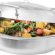 Rosseto - Multi-Chef™ Round Chafer with Soft Closing Lid & 6 L Brushed Finish Water Pan - SM289