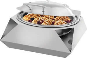 Rosseto - Multi-Chef™ Round Diamond Stainless Steel Chafer Frame - SM283