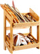 Rosseto - Natural Bamboo Display Stand with Removable Tray - BD136