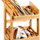 Rosseto - Natural Bamboo Display Stand with Removable Tray - BD136