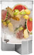 Rosseto - Pool 14 Gal Clear Acrylic Beverage Dispenser with Stainless Steel Base - LD190