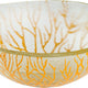 Rosseto - Radici 8″ Round Mustard Handmade Glass Bowl, Pack of 3 - GLS048M