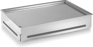 Rosseto - Rectangle Stainless Steel Cooler with Ice Bath & Texturized Tray - SM144