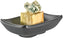 Rosseto - Rectangular Black Rustic Melamine Mini Dish, 1 Set/24 Pcs - MEL005