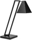 Rosseto - Single Black Matte Pyramid Heat Lamp with Metal Base - HL012