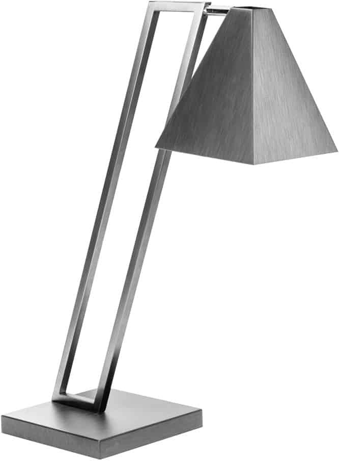 Rosseto - Single Stainless Steel Pyramid Heat Lamp with Metal Base - HL011