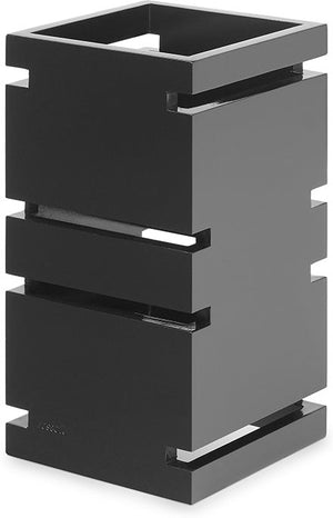 Rosseto - Skycap 12" Tall Black Gloss Bamboo Multi-Level Riser - SW102