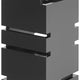 Rosseto - Skycap 12" Tall Black Gloss Bamboo Multi-Level Riser - SW102