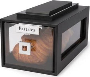 Rosseto - Small Drawer Black Acrylic Bakery Building Block - BD111