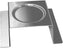 Rosseto - Square Stainless Steel Brushed Finish Burner Stand - SM169