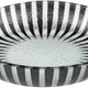 Rosseto - Stelo 11″ Round Black Shallow Handmade Glass Bowl, Pack of 2 - GLS043B