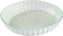 Rosseto - Stelo 11″ Round White Shallow Handmade Glass Bowl, Pack of 2 - GLS043W