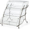 Rosseto - Three-Tier Clear Acrylic Bakery Case with Bronze Wire Stand - BK023