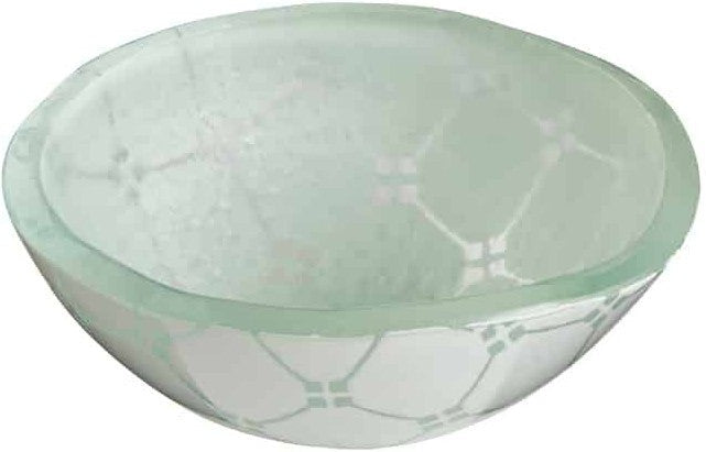 Rosseto - Zenit 3.5" Mini Round White Deep Handmade Glass Bowl, Pack of 12 - GLS055W