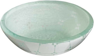 Rosseto - Zenit 4" Mini Round White Shallow Handmade Glass Bowl, Pack of 12 - GLS053W