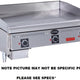 Royal - 24" Delux Heavy Duty Snap Action Griddle with 30" Cooking Depth - RDSA-24-D