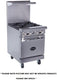 Royal - 24″ Stainless Steel 2 Open Burner Gas Range - RR-2G12