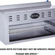 Royal - 24" Stainless Steel Cheesemeter Broiler - RCM-24