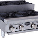 Royal - 24" Stainless Steel Heavy Duty Hot Plate with 4 Burners - RHP-24-4SU