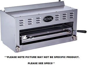 Royal - 24" Stainless Steel Salamander Broiler - RSB-24