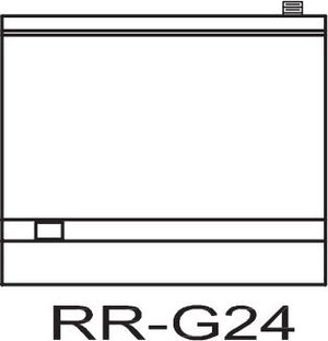 Royal - 24” Wide Griddle Stainless Steel Gas Range - RR-G24