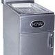 Royal - 25/25 Lb Stainless Steel 2+2 Split Fry Pot (2), Single Basket Deep Fat Fryer - RFT-2525