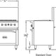 Royal - 36" Radiant Range With 26.5” Wide Oven - RR-36RB-126