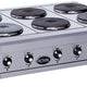 Royal - 36" Stainless Steel 6 Elements Heavy Duty Electric Hot Plate - RHPE-36-6