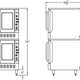 Royal - 4 Burners Double Deck Gas Convection Oven With Bakery Depth - RCOD-2