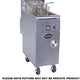 Royal - 45 lb Stainless Steel High Efficiency Deep Fat Fryer with 2 Product Solid State control - RHEF-45-DM2