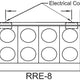 Royal - 48" Stainless Steel 8 Top Elements with Two 20" Wide Oven Electric Range - RRE-8