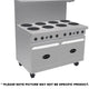 Royal - 48" Stainless Steel 8 Top Elements with Two 20" Wide Oven Electric Range - RRE-8