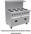 Royal - 48″ Stainless Steel Wide Griddle with Two 20