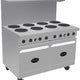 Royal - 48" Stainless Steel With Two 20" Wide Oven Electric Range - RRE-4GT24