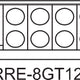 Royal - 60" Stainless Steel 8 Top Elements Electric Range with One 12” Wide Griddle - RRE-8GT12