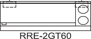Royal - 72" Stainless Steel 2 Top Elements With 60” Wide Griddle And Two 26.5" Wide Ovens Electric Range - RRE-2GT60