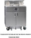 Royal - 75 Lb Gas Fryer with Built in Filter and Two Channel Digital Control (4 Tanks) - RFT-75-4-DM2