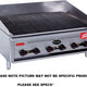 Royal - Delux 14.5" Stainless Steel Infrared Radiant Turbo Broiler with 22,000 BTU - TB-315